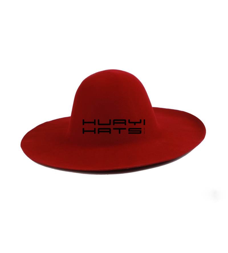Cuerpos de Sombreros de Fieltro Rojo al Por Mayor