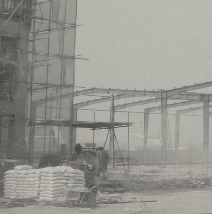 Desarrollo inicial de la fábrica Huayi Yiyi en 2006