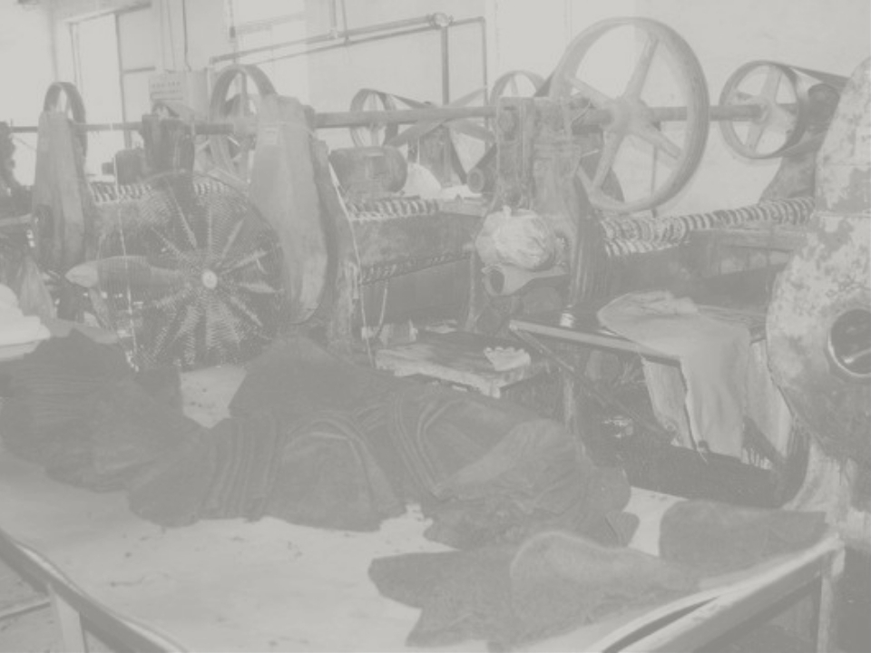 Base histórica de producción de cuerpos de fieltro para sombrero