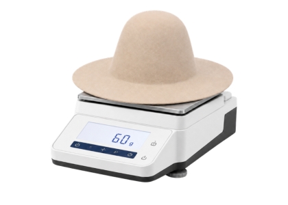 Sistema de gramaje de 60 a 110 gramos para cuerpos de sombrero