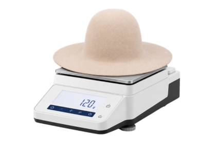 Sistema de gramaje de 110 a 170 gramos para cuerpos de sombrero
