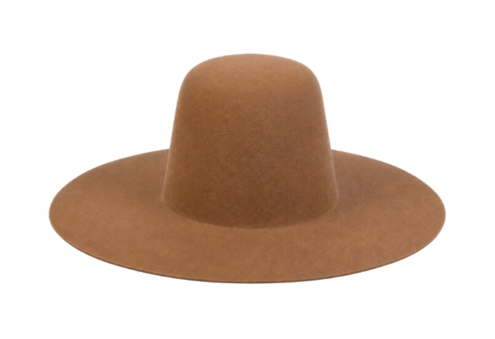 Cuerpo western de copa alta y ala ancha para sombrero